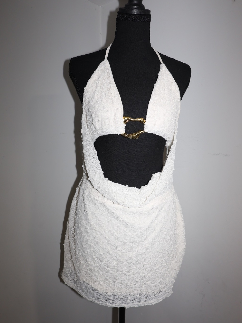 Backless Mini Dress - Picture 3 of 5